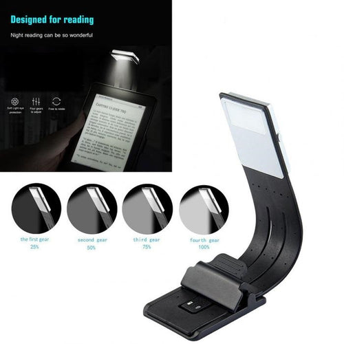 Portable  LED Reading Light  Detachable Flexible Clip USB